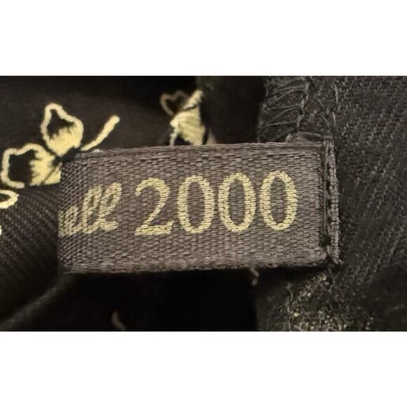 Vintage April Cornell Trading Women's Button Front Maxi Dress Rayon Made India L - Picture 12 of 12